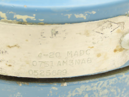 Rosemount 0751AM3NAB Field Signal Indicator 4-20mA DC Meter Input 0-50 PSI