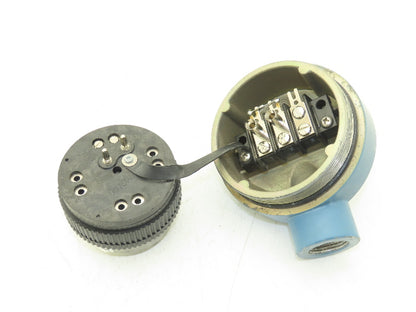 Rosemount 0751AM3NAB Field Signal Indicator 4-20mA DC Meter Input 0-50 PSI