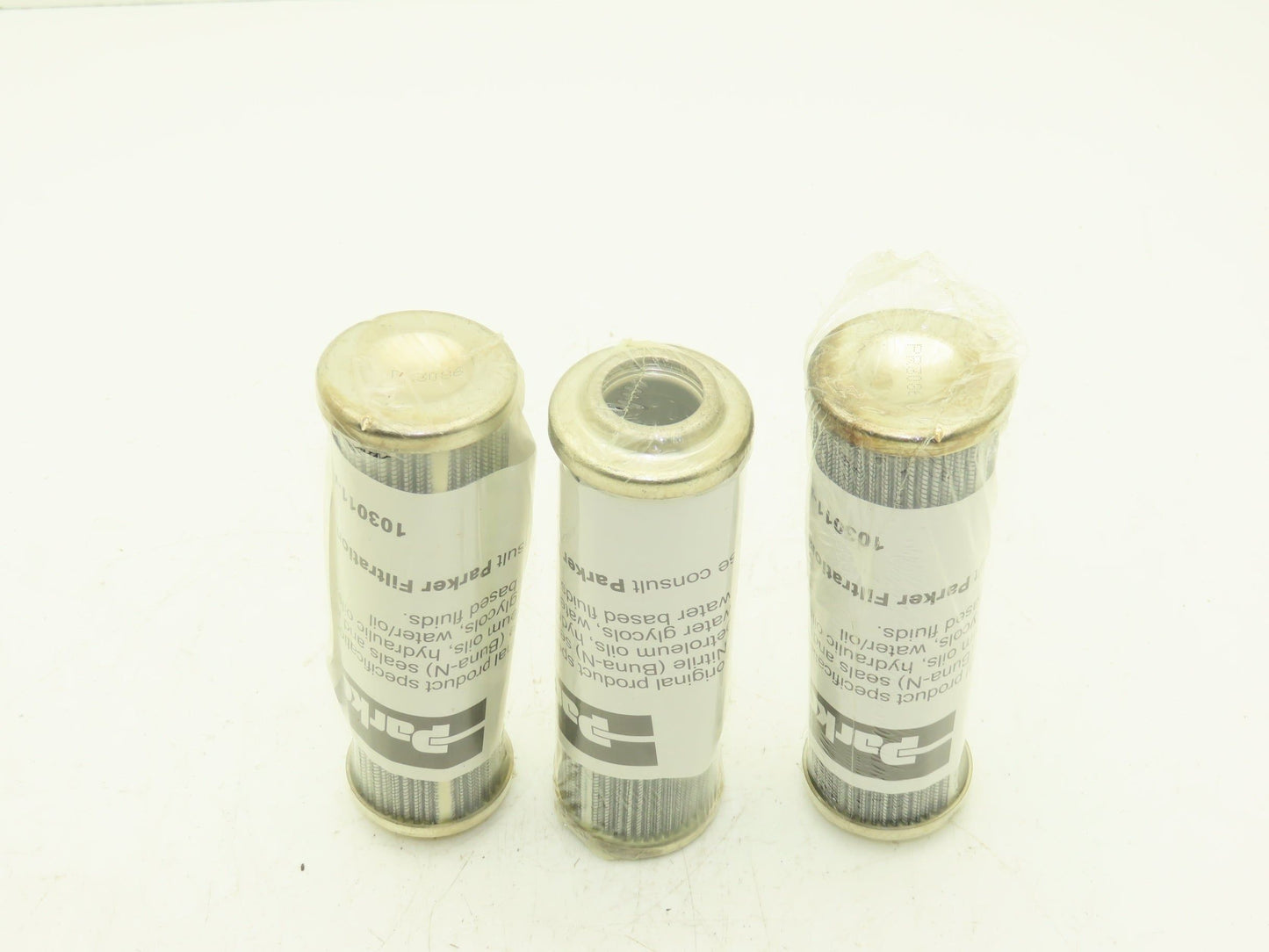 Parker PR3086 Filter Element Lot of 3