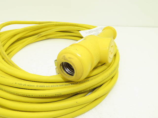 Ericson 9 Portable Light Hanging Hand Lamp 125V 12A Side Outlet 16/3 AWG 300W