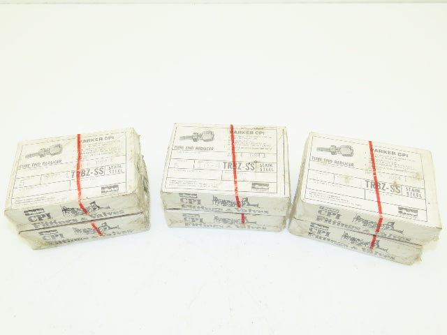 Parker 10-4 Stainless Steel Tube End Reducer Lot of 35