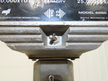 MSI MSI-6260C Trans-Weigh CellScale RF Digital Crane Scales 50000 x 10 lb