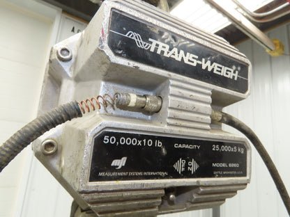 MSI MSI-6260C Trans-Weigh CellScale RF Digital Crane Scales 50000 x 10 lb