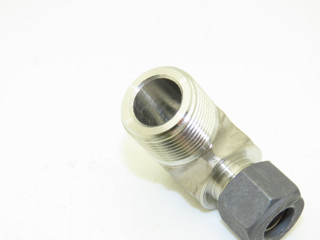 Parker 8-12 CBZ-SS Stainless Steel Single Ferrule Compression Tube NPT Lot of 8