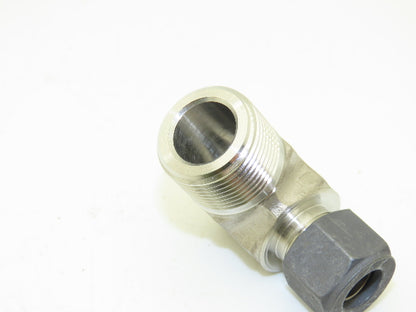 Parker 8-12 CBZ-SS Stainless Steel Single Ferrule Compression Tube NPT Lot of 8