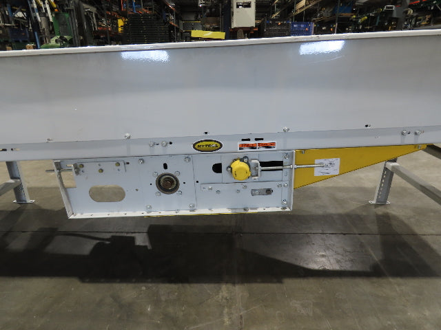Hytrol TA 36"x 36' Slide Bed Incline Conveyor 30"Belt 2Hp 3PH Center Drive 68fpm