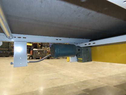 Hytrol TA 36"x 36' Slide Bed Incline Conveyor 30"Belt 2Hp 3PH Center Drive 68fpm