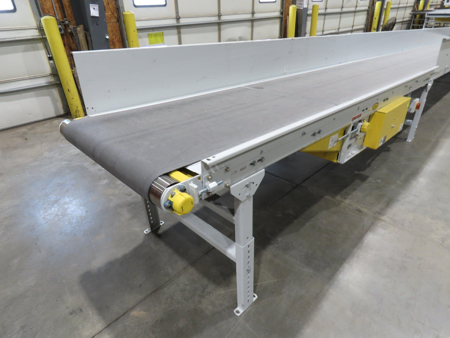 Hytrol TA 36"x 36' Slide Bed Incline Conveyor 30"Belt 2Hp 3PH Center Drive 68fpm
