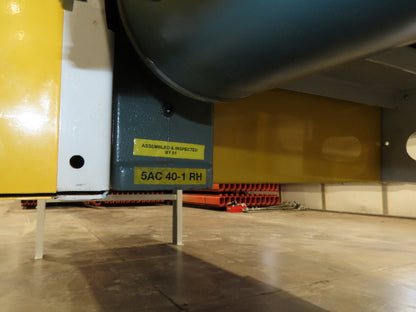 Hytrol TA 36"x 36' Slide Bed Incline Conveyor 30"Belt 2Hp 3PH Center Drive 68fpm