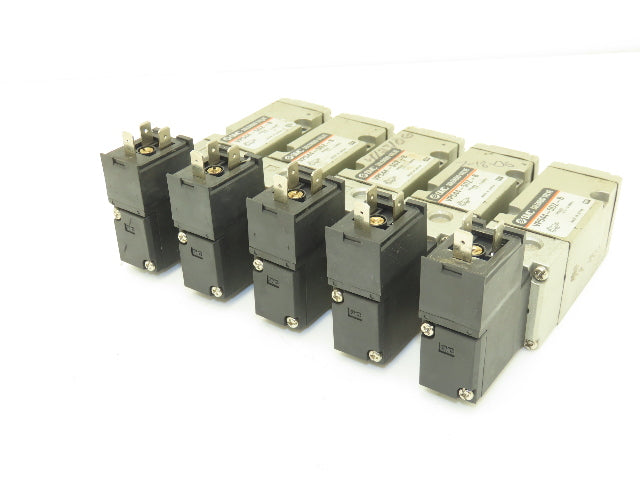SMC VP544-5DZ-B Pneumatic Air Solenoid Valve 24V Coil Lot of 5