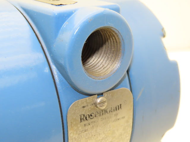 Rosemount 1151GP6S12S1B1 Electronic Pressure Transmitter 12-45VDC 100PSI Haz Loc