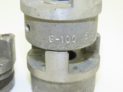 Gerbing G-100 Hub Shaft Coupling 5/8" 11000rpm Lot of 4
