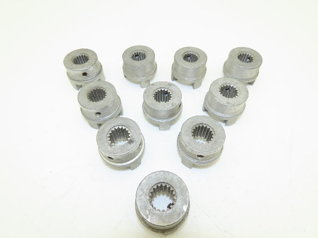 Woods G-100 Hub Shaft Coupling 17-Splined 13/16" 11000rpm Lot of 10