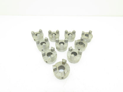 Woods G-100 Hub Shaft Coupling 17-Splined 13/16" 11000rpm Lot of 10