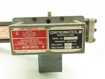 Contromatics 275-SR-MS Pneumatic Valve Actuator Spring Return 60psi