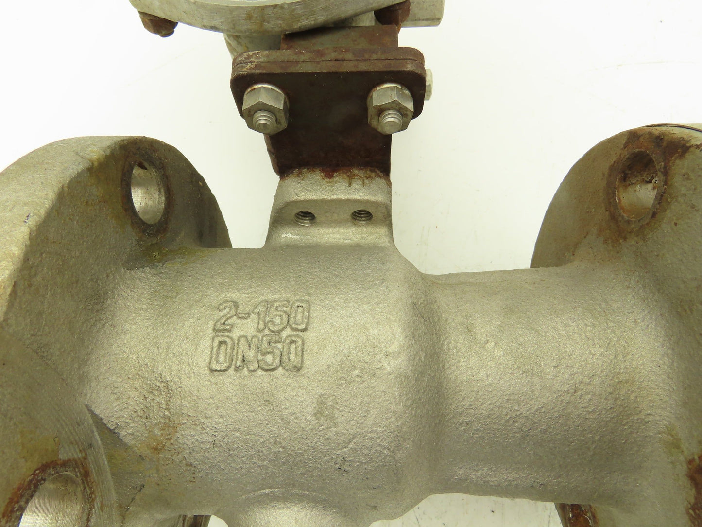 Jamesbury 5150 31 3600TT 2" Flanged Ball Valve Pneumatic Air Actuated 316SS