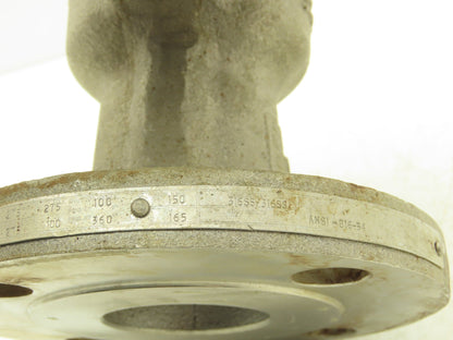 Jamesbury 5150 31 3600TT 2" Flanged Ball Valve Pneumatic Air Actuated 316SS