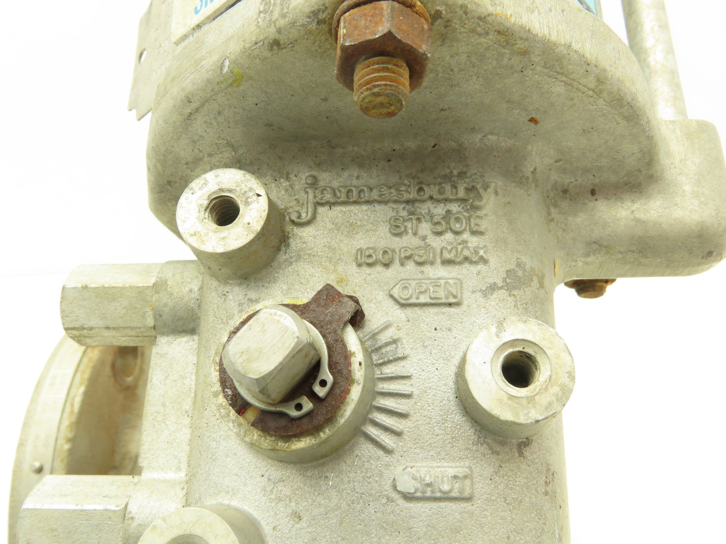 Jamesbury 5150 31 3600TT 2" Flanged Ball Valve Pneumatic Air Actuated 316SS