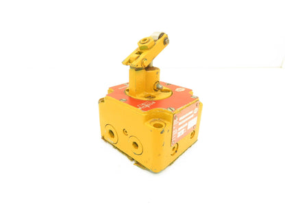 Herion MR10RG5001100 Hydraulic 2-Way Flow Control Valve Size 10 Roller Actuated