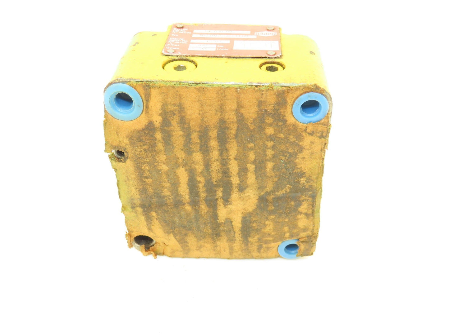 Herion MR10RG5001100 Hydraulic 2-Way Flow Control Valve Size 10 Roller Actuated