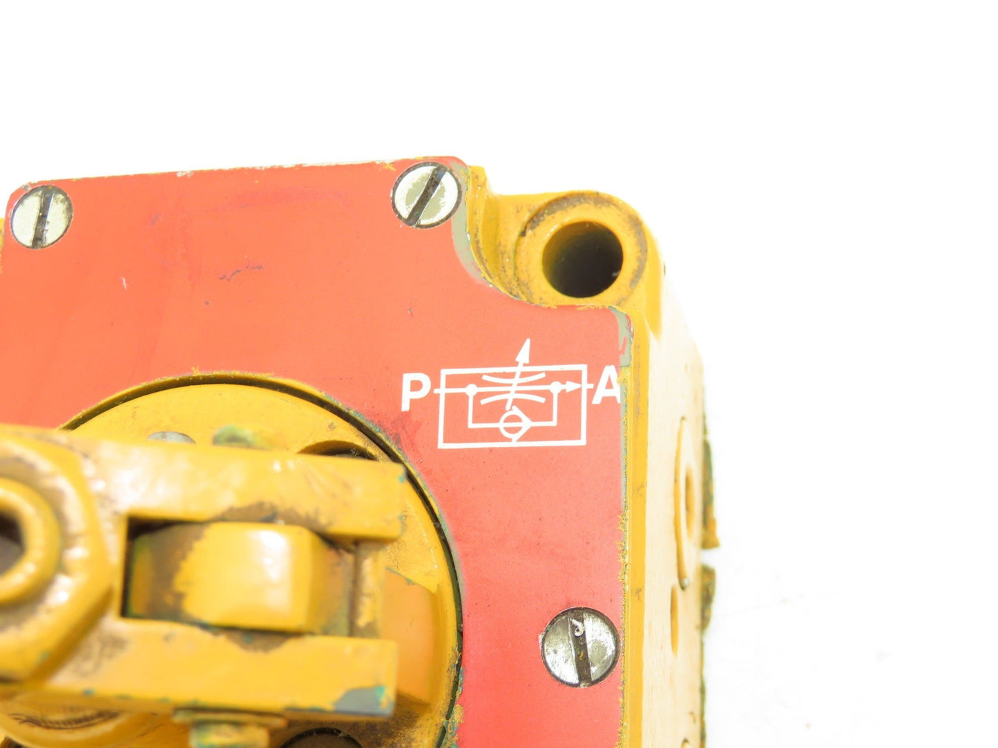 Herion MR10RG5001100 Hydraulic 2-Way Flow Control Valve Size 10 Roller Actuated