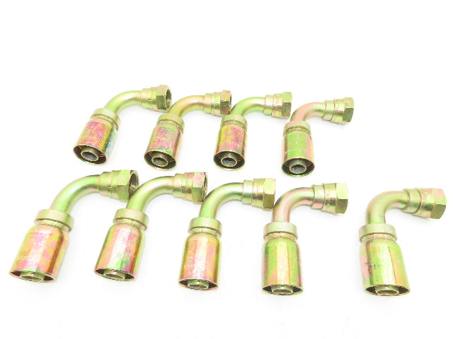 Dayco HU12-12BPF90T 3/4" Female DIN 24 Light Swivel 90° Elbow Lot of 9