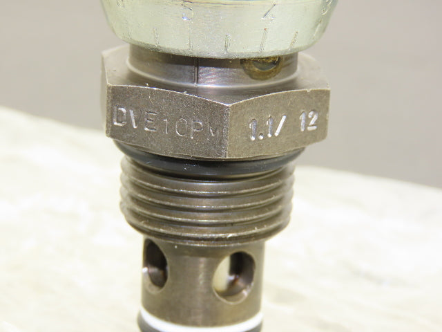Hydac DVE-10-1.1/12-P-M Hycon Needle Cartridge Valve Size 10 5000psi Direct