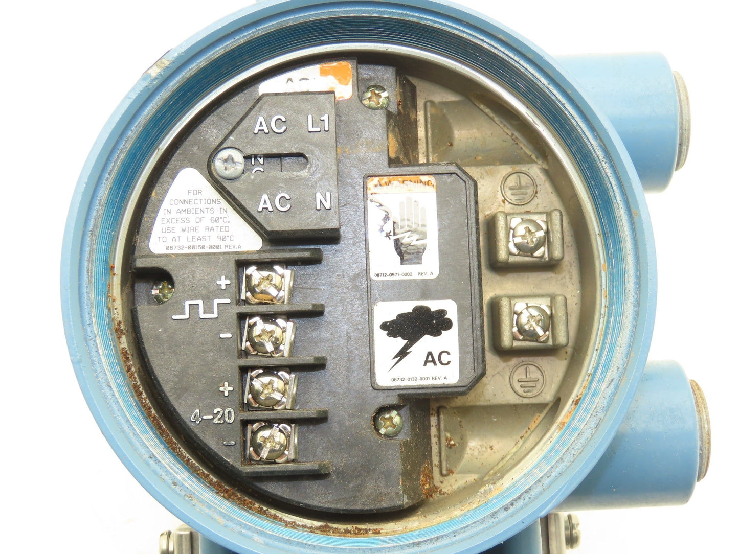 Rosemount FT-109 Magnetic Flowtube Transmitter Meter Display Flow Tube 1.5"