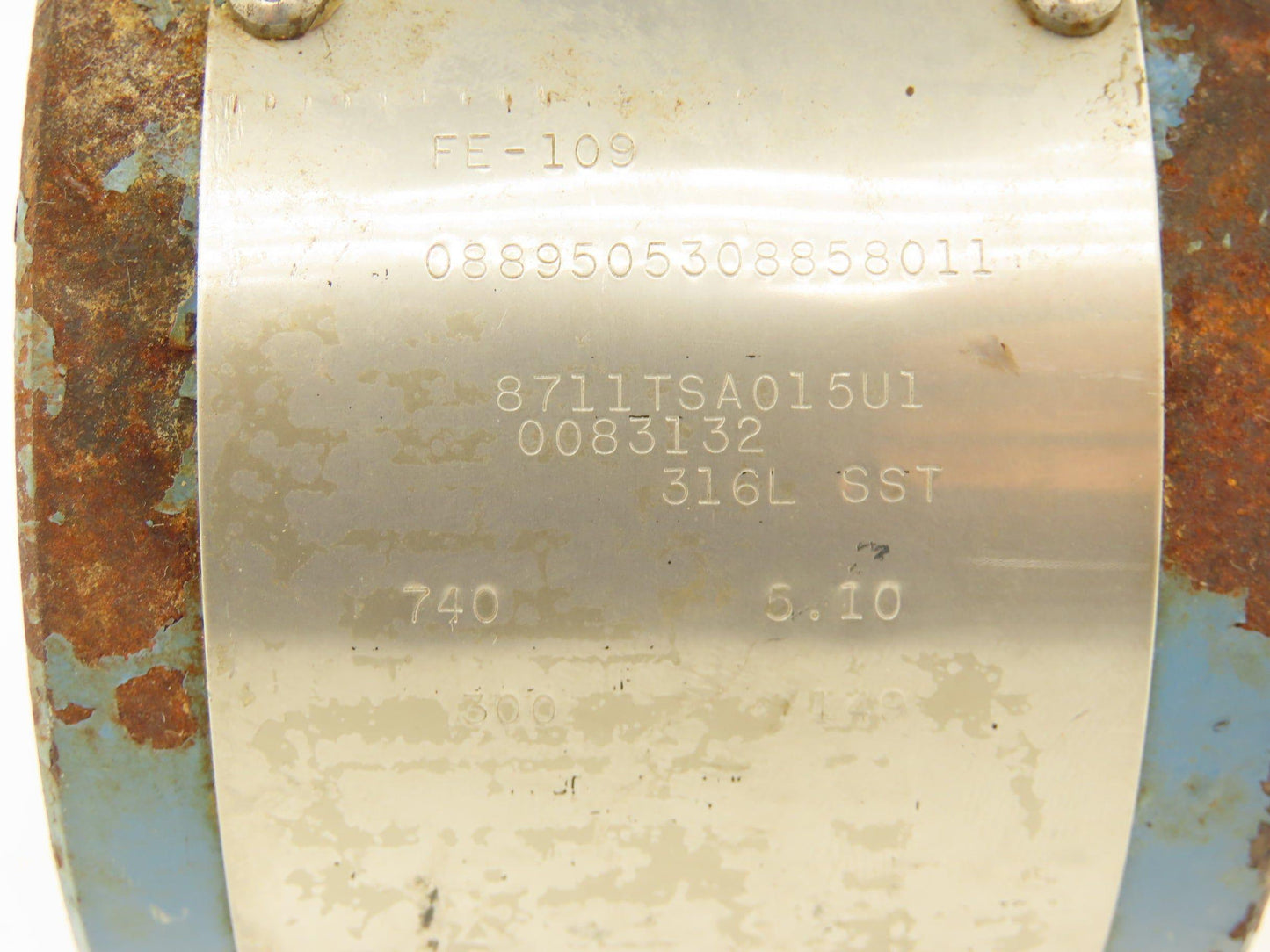 Rosemount FT-109 Magnetic Flowtube Transmitter Meter Display Flow Tube 1.5"