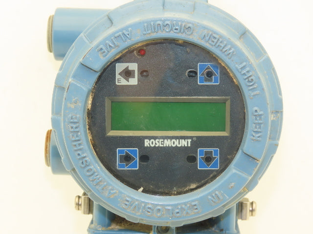 Rosemount FT-109 Magnetic Flowtube Transmitter Meter Display Flow Tube 1.5"