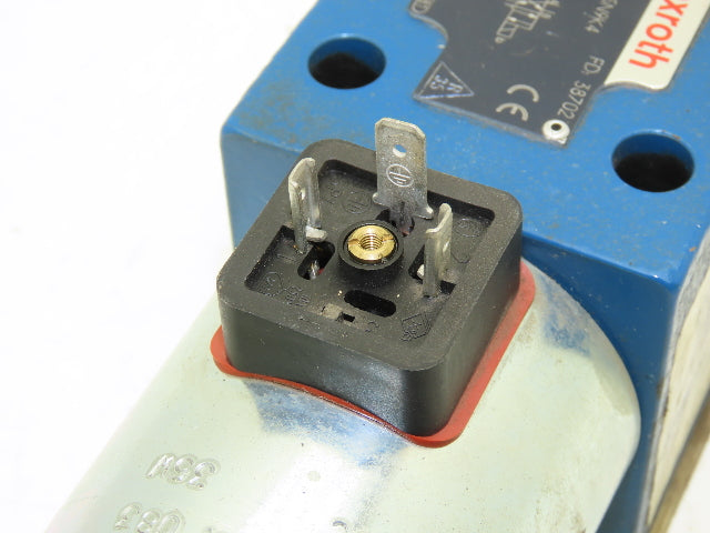 Rexroth 4WE 10 Y33/CG125N9K4 Directional Control Solenoid Valve 24VDC