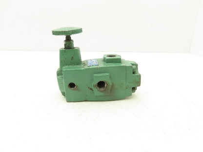 Vickers XT-03-B-20-JA-J Hydraulic 3/8" NPT Manual Pressure Reducing Valve