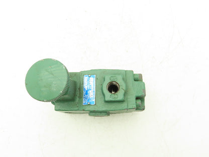 Vickers XT-03-B-20-JA-J Hydraulic 3/8" NPT Manual Pressure Reducing Valve