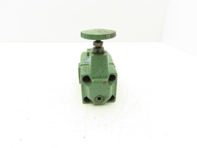 Vickers XT-03-B-20-JA-J Hydraulic 3/8" NPT Manual Pressure Reducing Valve