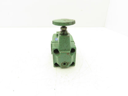 Vickers XT-03-B-20-JA-J Hydraulic 3/8" NPT Manual Pressure Reducing Valve