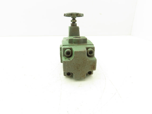 Vickers XT-03-B-20-JA-J Hydraulic 3/8" NPT Manual Pressure Reducing Valve