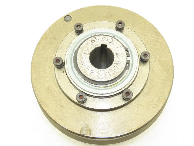 PIV Drives WSA2 Slip Clutch 150Nm 1-1/4" Bore 115mm 6-Bolt Circle