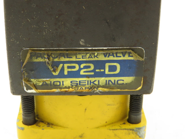 Aioi Seiki VP2-D Pascal Non-Leak Valve