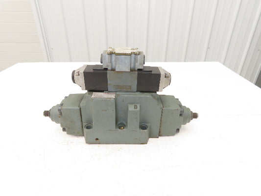 Rexroth H-4WEH25J60/6BW110NETDAL Hydraulic Directional Solenoid Valve Assy 110V