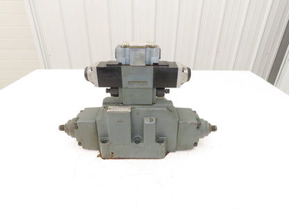 Rexroth H-4WEH25Q60/6BW110NTS2DAL Hydraulic Directional Solenoid Valve Assy 110V