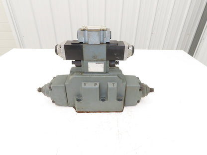 Rexroth H-4WEH25Q60/6BW110NTS2DAL Hydraulic Directional Solenoid Valve Assy 110V