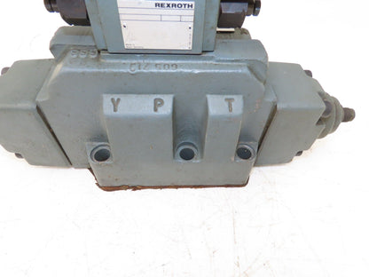 Rexroth H-4WEH25Q60/6BW110NTS2DAL Hydraulic Directional Solenoid Valve Assy 110V