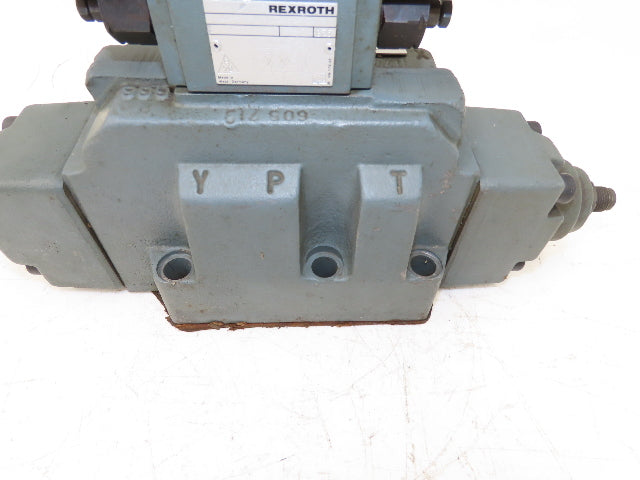 Rexroth H-4WEH25Q60/6BW110NTS2DAL Hydraulic Directional Solenoid Valve Assy 110V