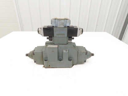 Rexroth H-4WEH25Q60/6BW110NTS2DAL Hydraulic Directional Solenoid Valve Assy 110V