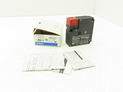 Omron D4NL-2HFA-BS Guard Safety Door Switch Interlock Solenoid Release 24VDC
