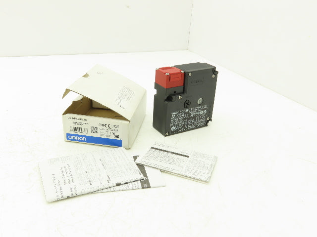 Omron D4NL-2HFA-BS Guard Safety Door Switch Interlock Solenoid Release 24VDC