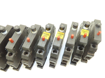 Allen Bradley 1492-GH100 Circuit Breaker 10A 125V Series B Style GH Lot of 21