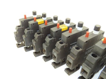 Allen Bradley 1492-GH100 Circuit Breaker 10A 125V Series B Style GH Lot of 21