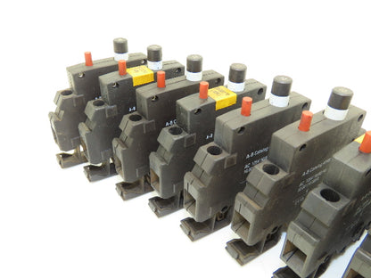 Allen Bradley 1492-GH100 Circuit Breaker 10A 125V Series B Style GH Lot of 21
