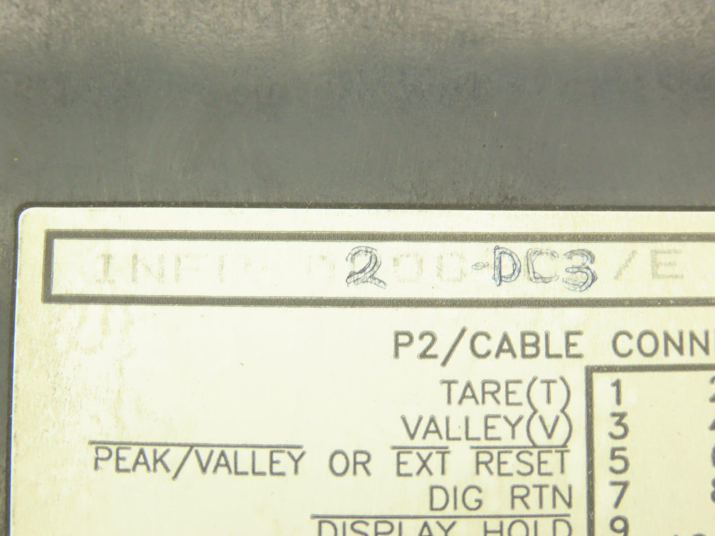 Newport INFP-0200-DC3/E Process Meter DC Current 5-Button 6-Digit 10W